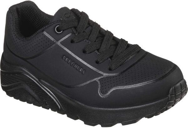 Skechers UNO LITE DELODOX Chlapčenská vychádzková obuv, čierna, veľkosť
