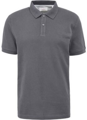 s.Oliver RL POLO SHIRT NOOS Pánska polokošeľa, sivá, veľkosť