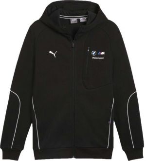 Puma BMW M MOTORSPORT HOODED SWEAT Pánska mikina, čierna, veľkosť