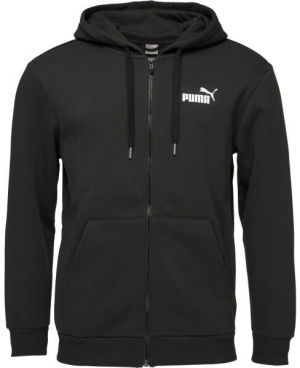 Puma POWER GRAPHIC FULL ZIP HOODIE FL Pánska mikina, čierna, veľkosť