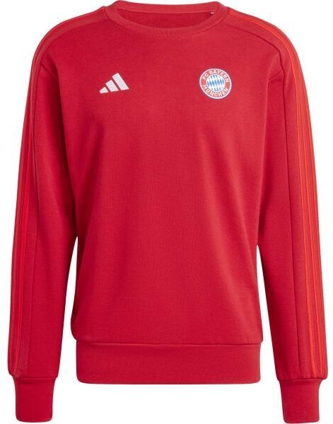 adidas FC BAYERN DNA SWT Pánska mikina, červená, veľkosť