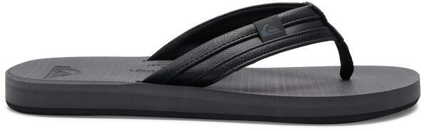 Quiksilver CARVER SQUISH Pánske žabky, tmavo sivá, veľkosť 40