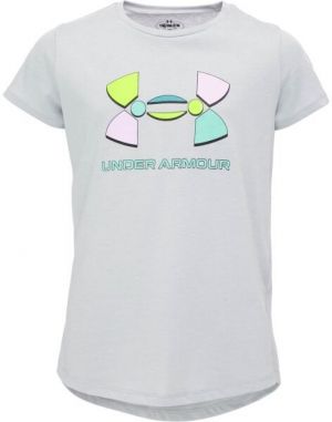 Under Armour COLORBLOCK BL SS Dievčenské tričko, sivá, veľkosť S