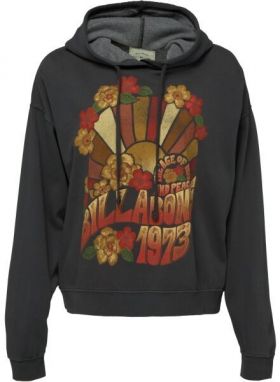 Billabong KEEP RIDIN Dámska mikina, tmavo sivá, veľkosť