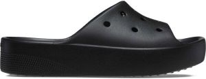 Crocs CLASSIC PLATFORM SLIDE Dámska nazúvacia obuv, čierna, veľkosť 39/40
