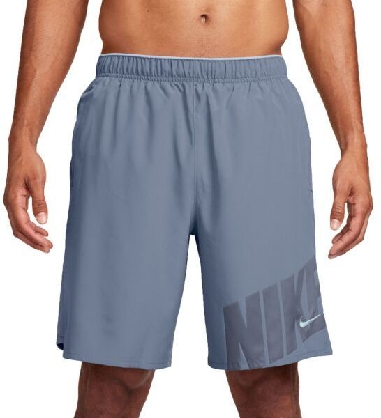 Nike CHALLENGER Pánske bežecké šortky, sivá, veľkosť