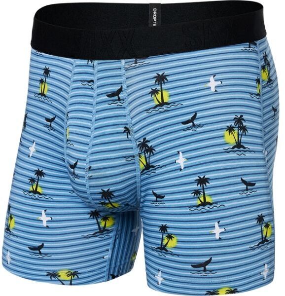 SAXX DROPTEMP COOLING COTTON Pánske boxerky, svetlomodrá, veľkosť