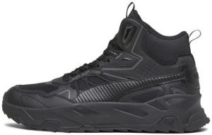 Puma TRINITY MID HYBRID Pánska voľnočasová obuv, čierna, veľkosť 42.5