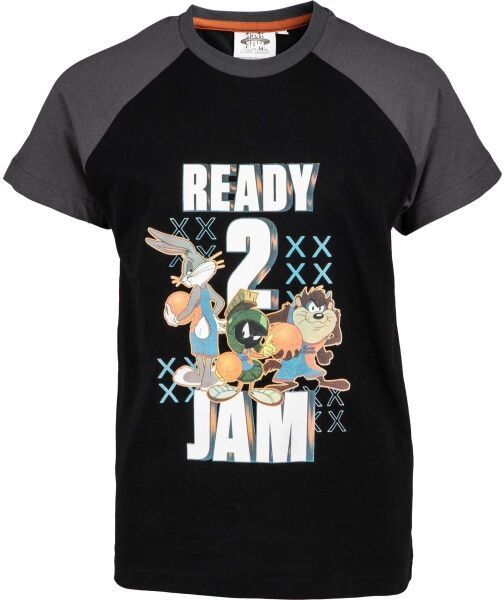 LOONEY TUNES BUNNY BASKETBALL Detské tričko, čierna, veľkosť
