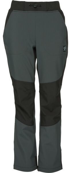 Lewro DORAY Chlapčenské softshellové nohavice, tmavo sivá, veľkosť 164-170