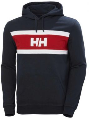 Helly Hansen SALT COTTON Pánska mikina, tmavo modrá, veľkosť