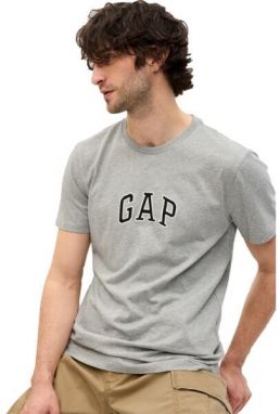 GAP LOGO Pánske tričko, sivá, veľkosť