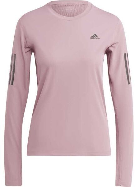adidas OTR LS TEE Dámske bežecké tričko, fialová, veľkosť