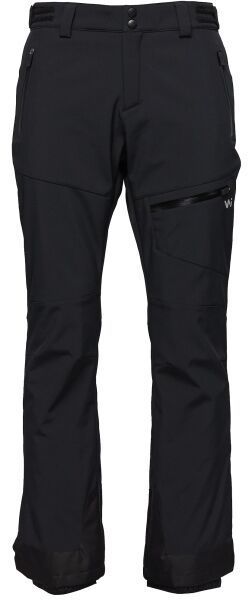 Willard NILUS Pánske zimné softshellové nohavice, čierna, veľkosť