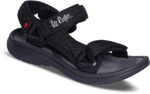 Lee Cooper SANDALS Pánske sandále, čierna, veľkosť