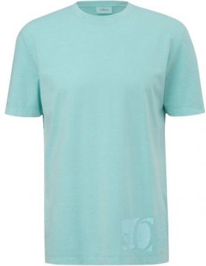 s.Oliver RL T-SHIRT Pánske tričko, svetlomodrá, veľkosť