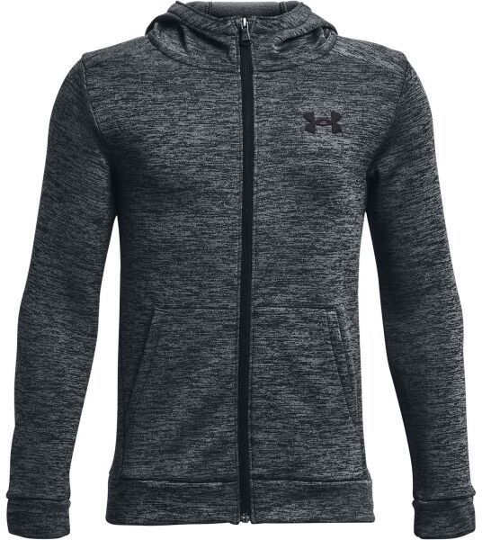 Under Armour ARMOUR FLEECE Chlapčenská mikina, tmavo sivá, veľkosť S
