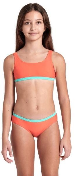 Arena ESSENTIAL Dievčenské bikiny, lososová, veľkosť 8-9Y