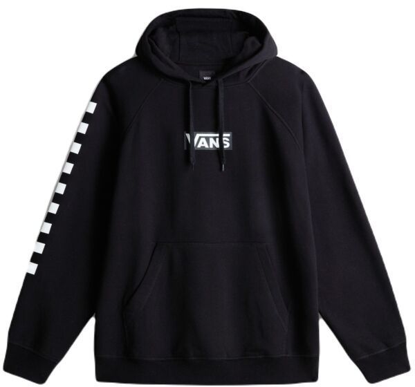 Vans BOXED PULLOVER Pánská mikina, čierna, veľkosť