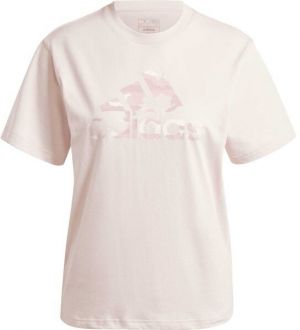 adidas CAMO GRAPHIC TEE Dámske tričko, ružová, veľkosť