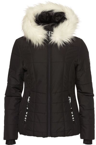 Willard SIDI Dámska prešívaná lyžiarska bunda, čierna, veľkosť