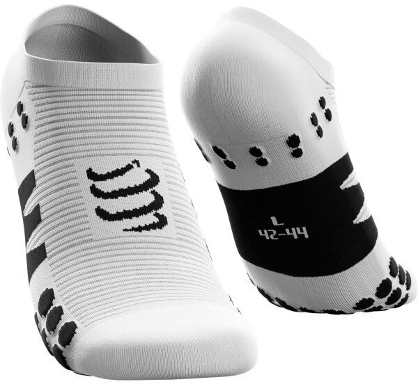 Compressport NO SHOW SOCKS Členkové  športové  ponožky, biela, veľkosť