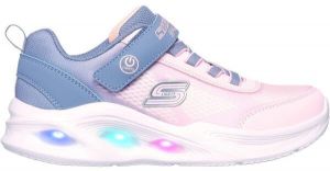 Skechers SOLA GLOW - OMBRE DELUXE Dievčenská vychádzková obuv, ružová, veľkosť
