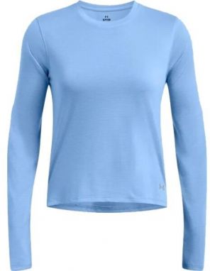 Under Armour LAUNCH LONGSLEEVE Dámske tričko, svetlomodrá, veľkosť