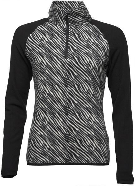 Willard TRINAPA Dámska flísová mikina, čierna, veľkosť