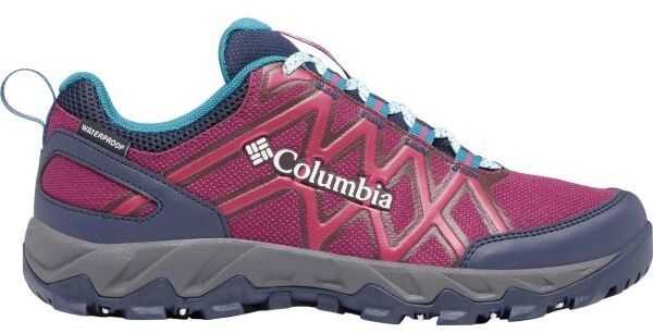 Columbia HIKEPEAK WP W Dámska outdoorová obuv, vínová, veľkosť 38