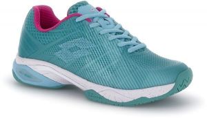 Lotto MIRAGE 300 III SPD W Dámska tenisová obuv, svetlo zelená, veľkosť 37