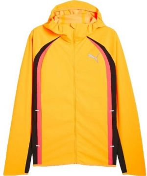 Puma RUN ULTRAWEAVE RAINCELL JACKET Pánska bežecká bunda, oranžová, veľkosť