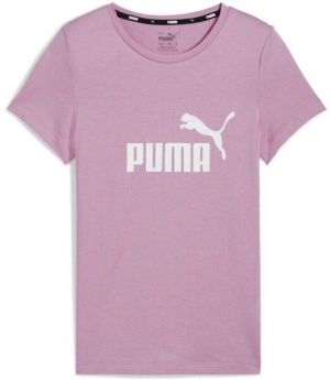 Puma ESS LOGO TEE G Dievčenské tričko, ružová, veľkosť