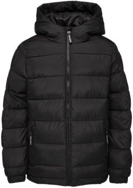 Lotto RAF Chlapčenská ľahká prešívaná bunda, čierna, veľkosť 128-134