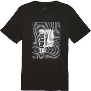 Puma GRAPHICS PHOTOPRINT TEE Pánske tričko, čierna, veľkosť