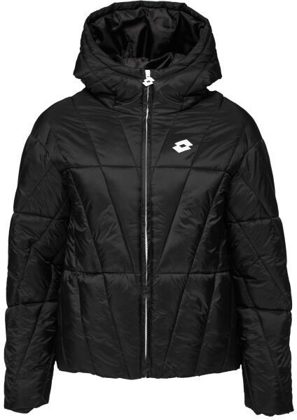 Lotto SEVILLA Dámska oversize prešívaná bunda, čierna, veľkosť