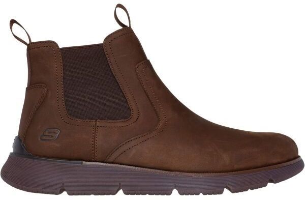 Skechers AUGUSTINO - PAOLO Pánska obuv, hnedá, veľkosť