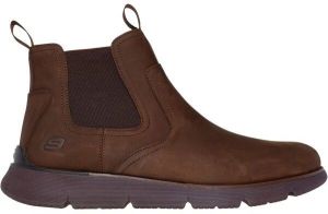 Skechers AUGUSTINO - PAOLO Pánska obuv, hnedá, veľkosť