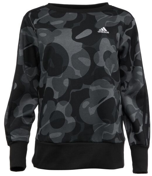 adidas AOP SWT Dámska mikina, čierna, veľkosť