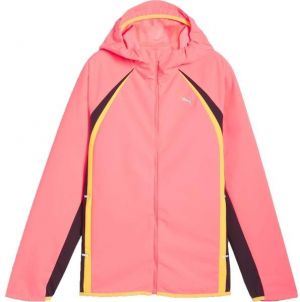 Puma RUN ULTRAWEAVE RAINCELL JACKET W Dámska bežecká bunda, lososová, veľkosť