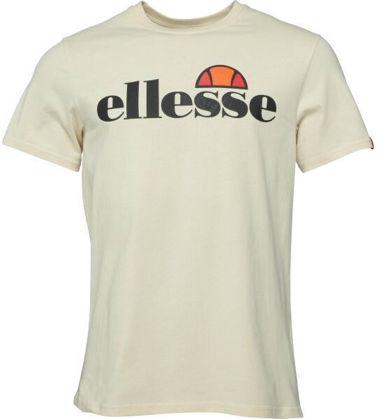 ELLESSE PRADO Pánske tričko, béžová, veľkosť