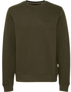 BLEND regular fit Pánska mikina, khaki, veľkosť