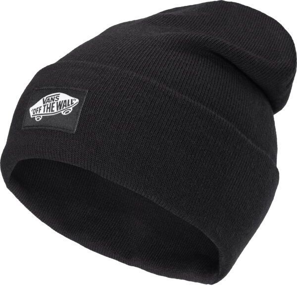 Vans CLASSIC TALL CUFF BEANIE Pánska čiapka, čierna, veľkosť