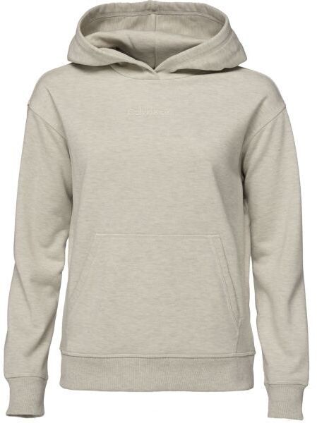 Calvin Klein PULLOVER HOODIE Dámska mikina, sivá, veľkosť