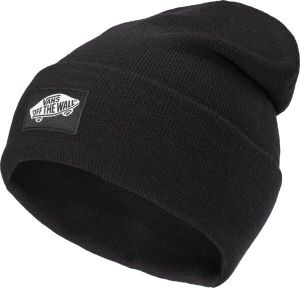 Vans CLASSIC TALL CUFF BEANIE Pánska čiapka, čierna, veľkosť