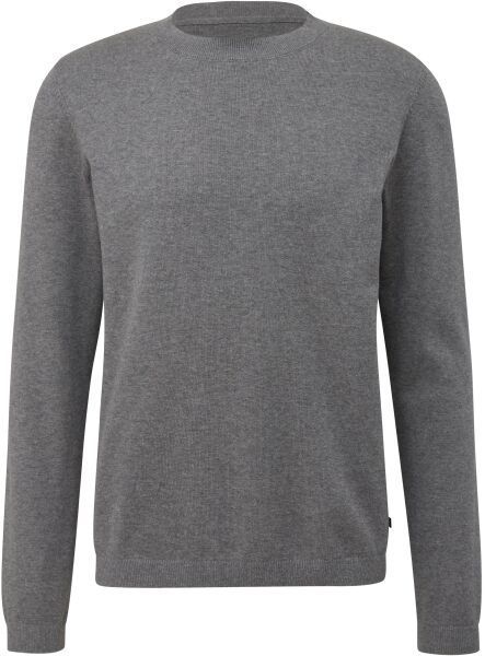 s.Oliver QS KNITTED PULLOVER NOOS Pánsky sveter, sivá, veľkosť