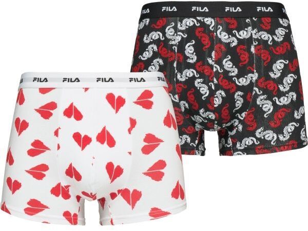 Fila BOXER ELASTIC WITH LOGO IN BOX OF 2 PIECES Pánske boxerky, mix, veľkosť