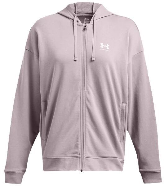 Under Armour RIVAL TERRY Dámska mikina, ružová, veľkosť