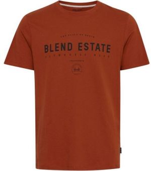 BLEND regular fit Pánske tričko, červená, veľkosť