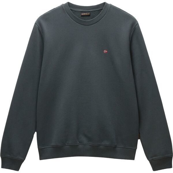 Napapijri BALIS CREW 1 Pánska mikina, tmavo zelená, veľkosť